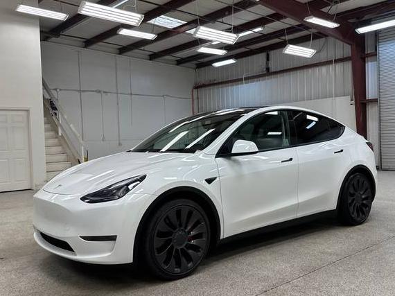 TESLA MODEL Y 2022 7SAYGDEFXNF395996 image